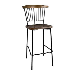 Bolero Scandi High Stools Black (Pack of 2) - FB873