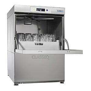 Classeq G500 500mm Basket Frontloading Commercial Glasswasher, 25 Pint Capacity