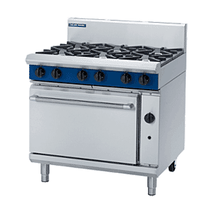 Blue Seal G506D Heavy Duty 6-Burner Gas Oven