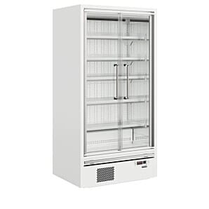 Tefcold GALAXY+ GP10FGD WHITE Multideck Display with Doors, 1018mm