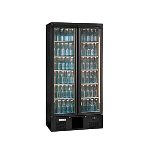 Gamko Maxiglass MG3/500G Hinged Double Glass Door Upright Bottle Cooler 500ltrs