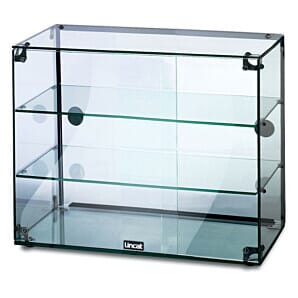 Lincat GC36D Seal Counter-top Glass Display Case - Rear Sliding Doors - W 607 mm
