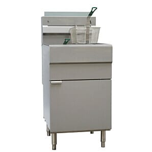 Chefsrange GF150 Double Basket / Single Tank Freestanding Natural Gas Fryer, 44kW
