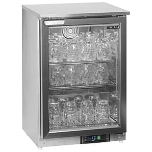 Tefcold GF200VSG Glass Froster/Sub Zero Cooler, 79 Litres