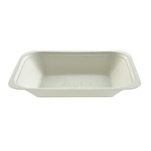 Vegware Compostable Bagasse Chip Trays 175mm (Pack of 500) - (Code: GH025)