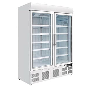 Polar G-Series Upright Display Freezer 920Ltr White - GH507