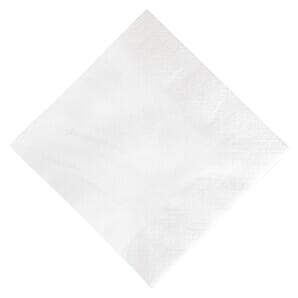 Duni Lunch Napkin White 33x33cm 3ply 1/4 Fold (Pack of 1000) - (Code: GJ108)
