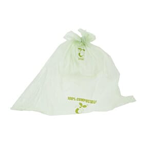 Jantex Small Compostable Caddy Liners 10Ltr (Pack of 24) - (Code: GK890)