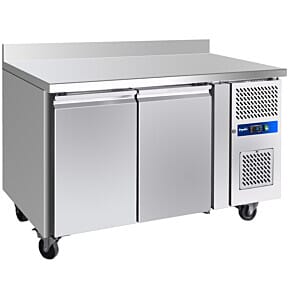 Prodis GRN-W2R 2 Door Stainless Steel Refrigerated Counter with Splashback, 283 Litres