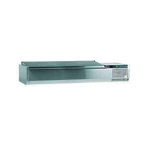 G-Line GVC33-150 SS Gastronorm Topping Shelf With Lid, 1500mm