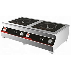 Chefsrange GXIH2-3 Countertop 2 Ring Induction Hob, 2 x 3kW