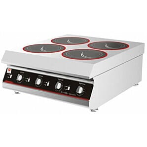 Chefsrange GXIH4-3 Countertop 4 Ring Induction Hob, 4 x 3kW