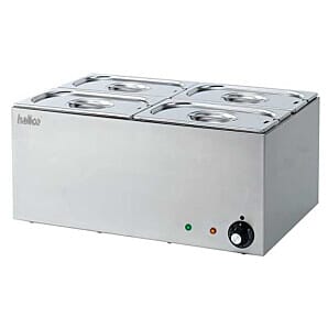 Maestrowave MBM4 Bain Marie, 4 x 1/4 GN