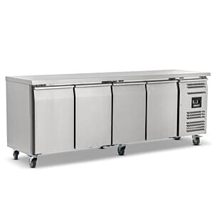 Blizzard HBC4SL 4 Door Slimline Refrigerated Counter, 449 Litres