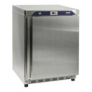 Prodis HC210FSS Single Door Stainless Steel Undercounter Freezer, 131 Litres