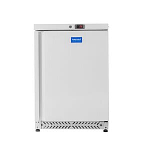 Arctica HEC906 Single Door Medium Duty White Undercounter Fridge, 143 Litres