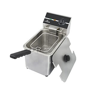 Chefmaster HED242 Countertop Electric Single Basket Fryer, 2kW