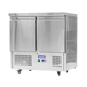 Arctica HED499 2 Door Compact Refrigerated Preparation Counter, 300 Litres