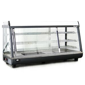Blizzard HSS186 Counter Top Heated Merchandiser, 186 Litres