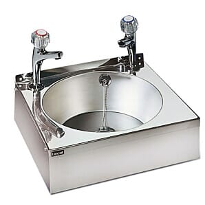Lincat HWB1 Built-in Hand Wash Basin - W 400 mm