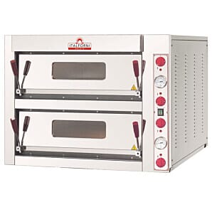 Italforni TKA2 Twin Deck Electric Pizza Oven, 8 x 13" Pizzas