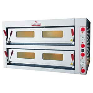 Italforni TKD2 Twin  Deck Electric Pizza Oven, 12 x 13" Pizzas