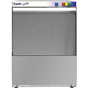 Prodis JET50DP 500mm Basket Frontloading Commercial Dishwasher with Drain Pump, 18 Plates