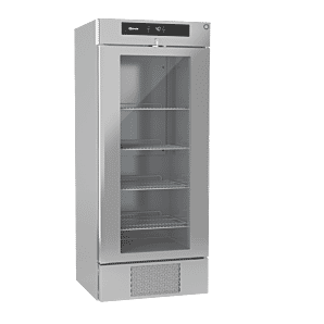 Hoshizaki Premier KG BW80 DR U Glass Single Door Stainless Steel Upright Display Refrigerator, 610 Litres