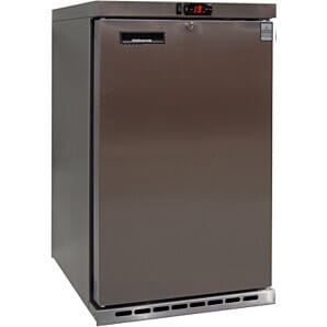 Osborne 32EF SSS eColdN Single Door Stainless Steel Undercounter Display Freezer, 73 Litres
