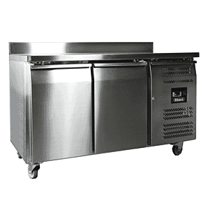 Blizzard LBC2 2 Door Freezer 1/1 Gastronorm Counter with Splashback, 282 Litres