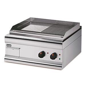 Lincat GS6/TR Silverlink 600 Electric Counter-Top Griddle w/ Half-Ribbed Plate
