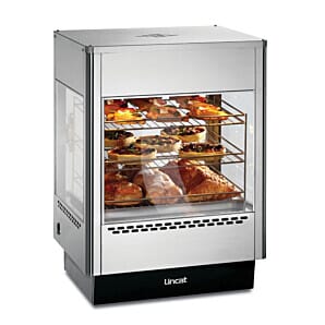 Lincat UMS50 Seal Counter-Top Upright Heated Single Door Merchandiser 1.4kW