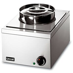 Lincat LRBW Lynx 400 Electric Counter-top Bain Marie - Wet Heat - inc. 1 x Round Pot - W 285 mm - 0.25 kW