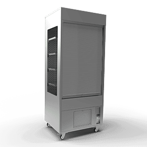 Moffat ML2SA Chilled Merchandiser with Lockable Shutters