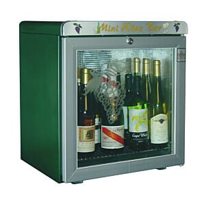 Osborne MM9 GSS Stainless Steel Single Door Countertop Display Fridge, 40 Litres