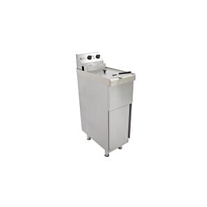 Parry NPSPF6 Stainless Steel Single Basket Electric Pedestal Fryer, 6kW