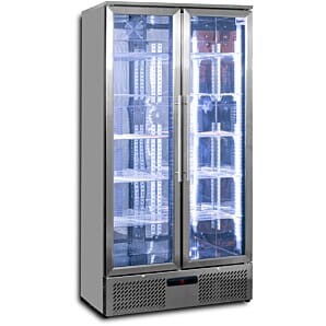 Prodis NT20ST-HC Hinged Double Door Back Bar Bottle Cooler, 560 Litres