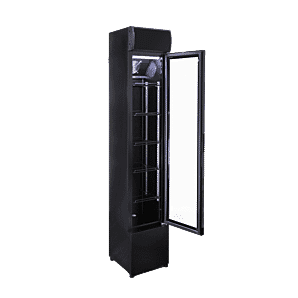 Prodis NT5-HC Hinged Single Door Slimline Back Bar Bottle Cooler, 99 Litres