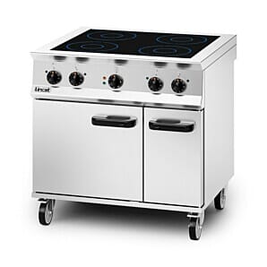 Lincat OE8017 Opus 800 Electric Free-standing Induction Oven Range - W 900 mm - 24.0 kW