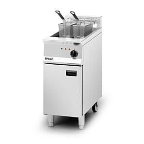 Lincat OE8114 Opus 800 Electric Free-standing Single Tank Fryer - 2 Baskets - W 400 mm - 14.0 kW