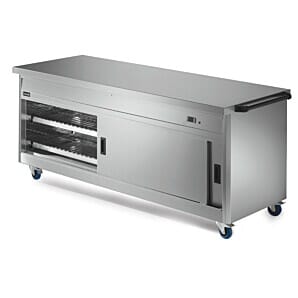 Lincat P8P6PT Panther 800 Series Free-standing Hot Cupboard - Plain Top - W 2180 mm - 2.5 kW