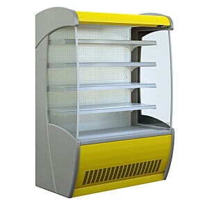 Mafirol PESSOA620 WH 1530 FV LC General Purpose and Fresh Meat Tiered Multideck Display, 1530mm