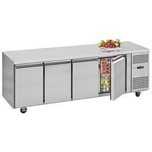 Interlevin PH40 3 Door Gastronorm Refrigerated Preparation Counter, 560 Litres