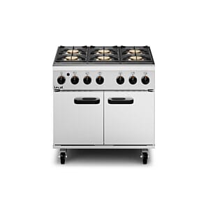 Lincat PHGR01/P Phoenix Propane Gas Free-standing Oven Range - 6-Zone - W 900 mm - 45.5 kW