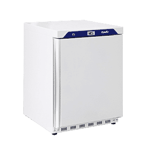 Prodis HC210F Single Door White Undercounter Freezer, 131 Litres