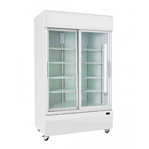 Prodis XD701S Sliding Double Door Upright Display Chiller, 700 Litres