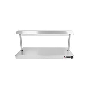 Parry QLD3 Stainless Steel Electric Quartz Lamp Display, 1.3kW