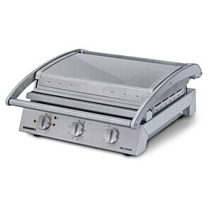 Roband GSA815R 8 Slice Grill Station with Ribbed Top Plate