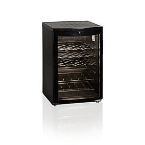 Tefcold SC85-BLACK Undercounter Wine Cooler, 92 Litres