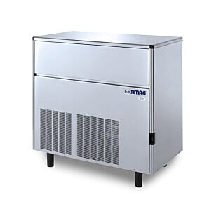 Simag SDE220 Self-contained Cube Ice Maker, 215kg/24hrs Output / 68kg Storage